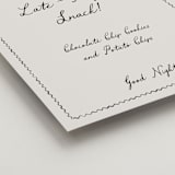 "Puglia" - Menu Signs in Rock by Pati Cascino - Detail