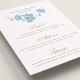 "Anemones" - Menu Signs in Azure by letterfix - Detail