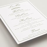 "Crestino" - Menu Signs in Moss by Petra Kern - Detail