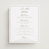 "Crestino" - Menu Signs in Moss by Petra Kern - Front