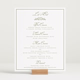 "Crestino" - Menu Signs in Moss by Petra Kern - In Use