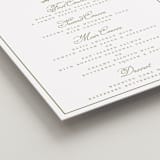 "Crestino" - Menu Signs in Moss by Petra Kern - Detail