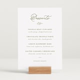 "Garden Script" - Menu Signs in Pistachio by Katherine Moynagh - In Use
