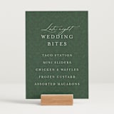 "grandeur" - Menu Signs in Bluebell by Jen Owens - In Use