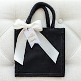 "10 SMALL Wedding Favor Bags - Black" - Favor Bags in black by Veronica Esquino