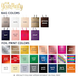 "Congrats Grad Block Font Party Bag, set of 25" - Favor Bags in blue by ForYourParty