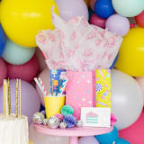"It's A Birthday Favor Bags - Set of 12" - Favor Bags in multicolor by Jollity and Co