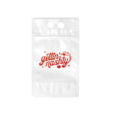 "Gettin' Nashty Plastic Pouch, Set of 12" - Favor Bags in red by ForYourParty