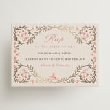 "Victorian" - Mini Enclosure Cards in Versailles by Claudia Orengo - Front