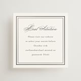 "Polished" - Mini Enclosure Cards in Cotton by Jennifer Postorino - Front