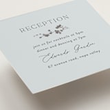 "Timeless Blooms" - Mini Enclosure Cards in Azure by Susan Moyal - Detail