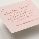"Party On!" - Mini Enclosure Cards in Sangria Spark by Zove Ahhh - Detail