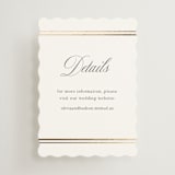 "Classic Elegance" - Mini Enclosure Cards in Pearl by Nicole Walsh - Front