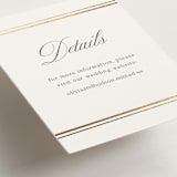 "Classic Elegance" - Mini Enclosure Cards in Pearl by Nicole Walsh - Detail