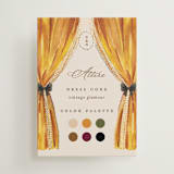 "Tuileries" - Mini Enclosure Cards in Golden by Claudia Orengo - Front