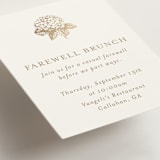 "Hydrangea bloom" - Mini Enclosure Cards in Cotton by Stacey Meacham - Detail