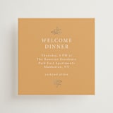 "Marigold" - Mini Enclosure Cards in Ochre by Hannah Bowman - Front