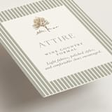 "Country Elegance" - Mini Enclosure Cards in Sage Green by Lucrecia Caporale - Detail