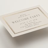 "Grace" - Mini Enclosure Cards in Champagne by Nicole Walsh - Detail