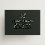 "Majesty" - Mini Enclosure Cards in Onyx by Nicoletta Savod - Front