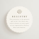 "By the Seashore" - Mini Enclosure Cards in Pearl by Maria Alou - Front