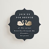 "Swan Song" - Mini Enclosure Cards in Lakes by Sarah Knight - Front