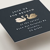 "Swan Song" - Mini Enclosure Cards in Lakes by Sarah Knight - Detail