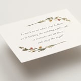 "Coastal Bloom" - Mini Enclosure Cards in Garden Green by Lucrecia Caporale - Detail