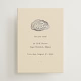 "Cove" - Mini Enclosure Cards in Sand by Jennifer Lew - Front