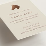 "Equestrian" - Mini Enclosure Cards in Midnight by Sam Dubeau - Detail