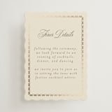 "Ahlum" - Mini Enclosure Cards in Champagne by Deynaaz Daraei - Front