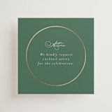 "Vintage Oval" - Mini Enclosure Cards in Rosemary by Emily Betts - Front