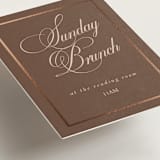 "Playbill" - Mini Enclosure Cards in Midnight Forest by Morgan Kendall - Detail