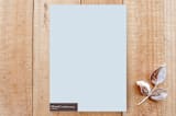 "Sending You the Gift of Joy" - Cards in Winter Blue by Gray Star Design - Back