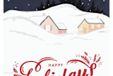 "Peaceful Holidays" - Cards in Crimson by Sharon O. - Close-Up