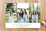 "Scripted Simplicity" - Cards in Butterscotch by Annie Montgomery - Front