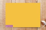 "Super Hero Comic Card" - Cards in Golden by MinimalType - Back