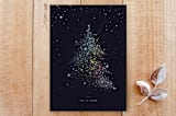 "Let it snow!!!" - Cards in Rainbow by Anna Joseph - Front