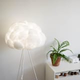 "Lampshade Cloud // Floor Stand" - Floor Lamps in white by Richard Clarkson