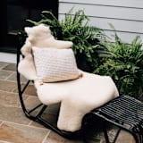 "The Sheepskin Rug in White" - Floor mats in white by Millstream Home