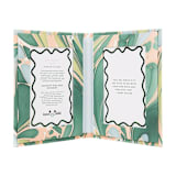 "Hand Marbled Picture Frame Folding Book, 4x6 in Green and Pink" - Frames in green by Michelle Pham