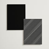 "Eloquence" - Foil-Pressed Menus in Snow by Kimberly FitzSimons - Back of Card Options