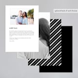 "Gilded Frame" - Foil-Pressed Menus in Corn by Stacey Meacham - Back of Card Options