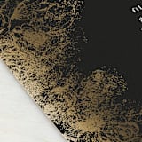 "fairytale dust" - Foil-Pressed Menus in Midnight by Phrosné Barwood - Detail