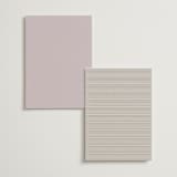 "Eloquent" - Foil-Pressed Menus in Ivory by Angela Thompson - Back of Card Options