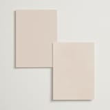 "Vine Wrap" - Foil-Pressed Menus in Cotton by Amy Kross - Back of Card Options