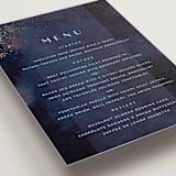 "oponki" - Foil-Pressed Menus in Deep Sea by chocomocacino - Detail
