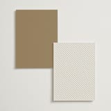 "Song of Solomon" - Foil-Pressed Menus in Slate by Vanessa Doyle - Back of Card Options