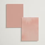 "Love Blossom" - Foil-Pressed Menus in Blush by Petra Kern - Back of Card Options