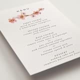 "Love Blossom" - Foil-Pressed Menus in Blush by Petra Kern - Detail